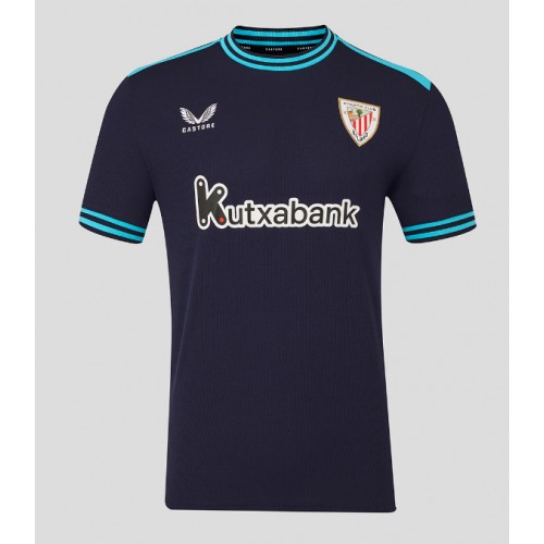 Fotbalové Dres Athletic Bilbao Venkovní 2025-26 Krátký Rukáv